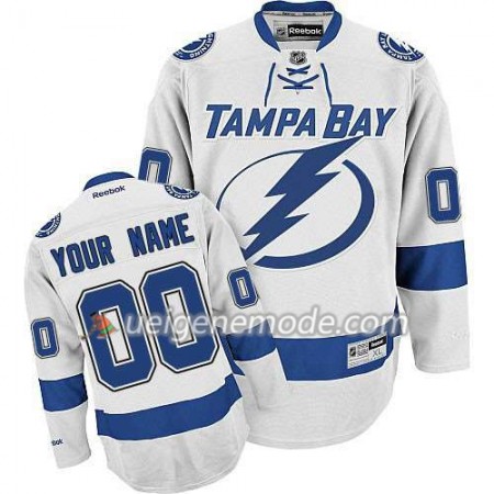 Reebok Herren Eishockey Tampa Bay Lightning Trikot Custom weiß Premier Auswärts