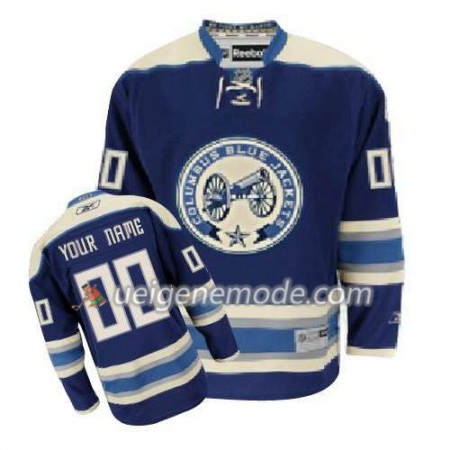 Reebok Herren Eishockey Columbus Blue Jackets Trikot Custom Bleu Premier Ausweich