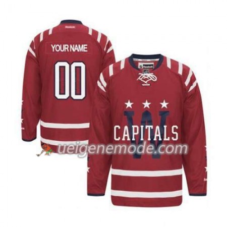 Reebok Dame Eishockey Washington Capitals Trikot Custom Rot 2015 Winter Classic