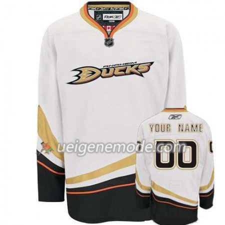 Kinder Eishockey Anaheim Ducks Trikot Custom weiß Premier Auswärts