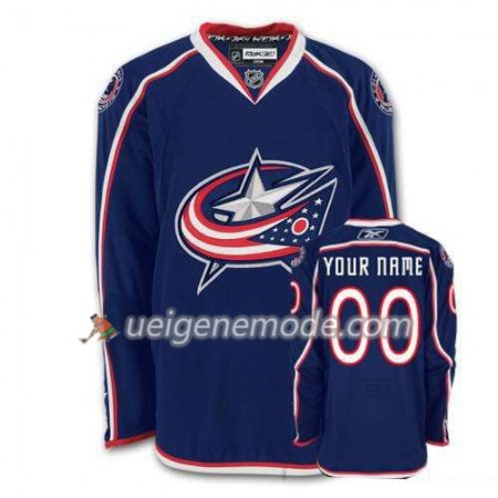 Reebok Dame Eishockey Columbus Blue Jackets Trikot Custom Bleu Premier Heim