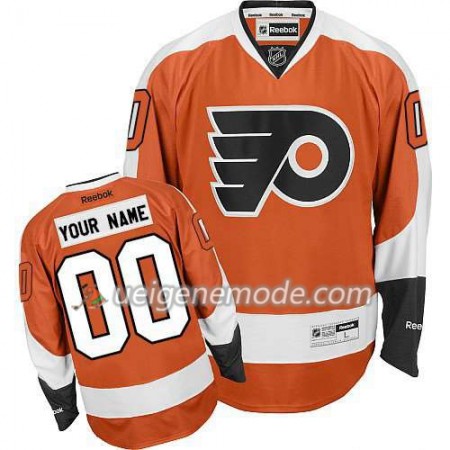 Kinder Eishockey Philadelphia Flyers Trikot Custom Orange Premier Heim