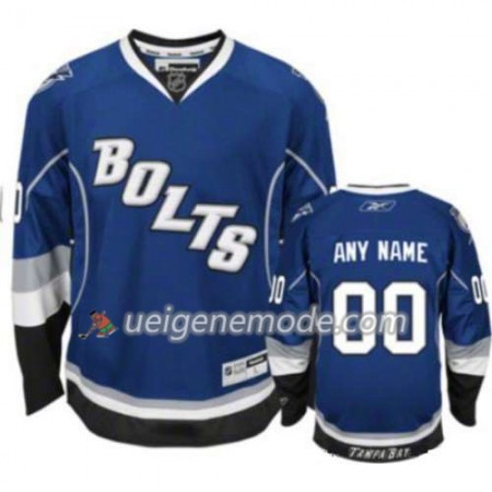 Reebok Herren Eishockey Tampa Bay Lightning Trikot Custom Bleu Premier Ausweich