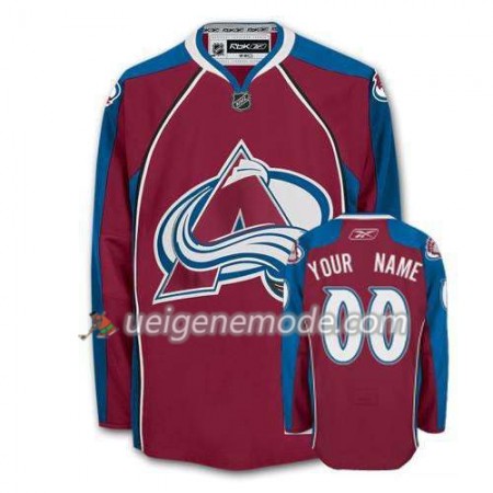 Reebok Herren Eishockey Colorado Avalanche Trikot Custom Rot Premier Heim