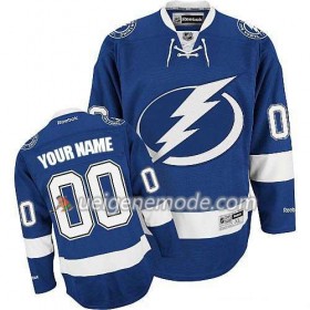 Reebok Dame Eishockey Tampa Bay Lightning Trikot Custom Bleu Premier Heim