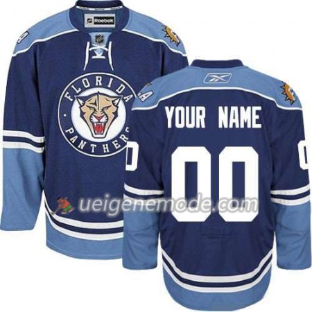 Reebok Herren Eishockey Florida Panthers Trikot Custom Bleu Premier Ausweich