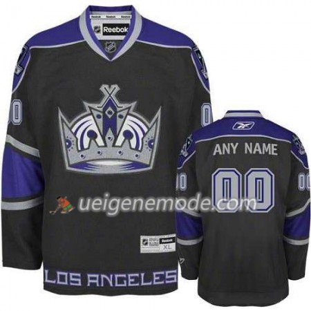 Reebok Herren Eishockey Los Angeles Kings Trikot Custom Schwarz Premier Ausweich