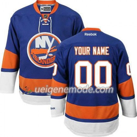 Kinder Eishockey New York Islanders Trikot Custom Bleu Premier Heim