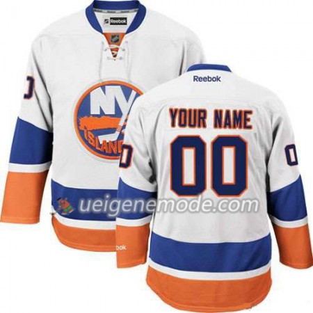 Reebok Herren Eishockey New York Islanders Trikot Custom weiß Premier Auswärts