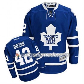 Reebok Herren Eishockey Toronto Maple Leafs Trikot Tyler Bozak #42 Heim Bleu