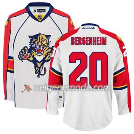 Reebok Herren Eishockey Florida Panthers Trikot Sean Bergenheim #20 Auswärts Weiß
