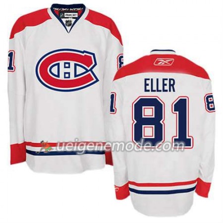 Reebok Herren Eishockey Montreal Canadiens Trikot Lars Eller #81 Auswärts Weiß