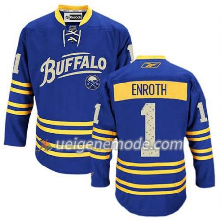 Reebok Herren Eishockey Buffalo Sabres Trikot Jhonas Enroth #1 Ausweich Blau
