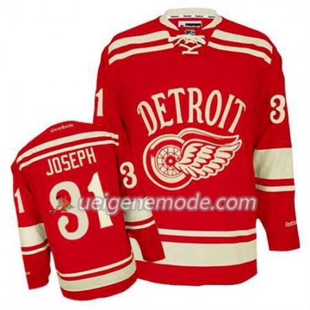 Reebok Herren Eishockey Detroit Red Wings Trikot Curtis Joseph #31 2014 Winter Classic Rot