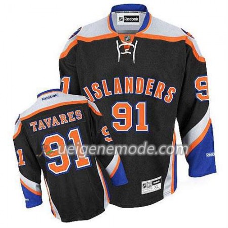 Reebok Herren Eishockey New York Islanders Trikot John Tavares #91 Ausweich Schwarz