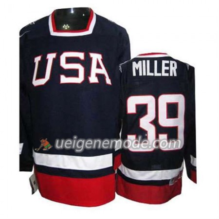 Reebok Herren Eishockey Premier Olympic-USA Team Trikot Ryan Miller #39