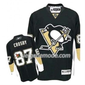 Reebok Herren Eishockey Pittsburgh Penguins Trikot Sidney Crosby 87 Schwarz Heim