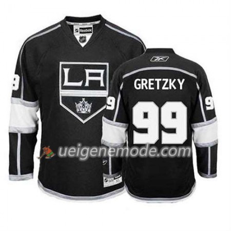 Reebok Herren Eishockey Los Angeles Kings Trikot Wayne Gretzky #99 Heim Schwarz