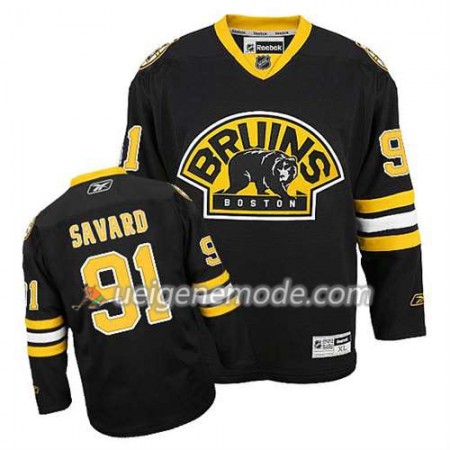 Reebok Herren Eishockey Boston Bruins Trikot Marc Savard #91 Ausweich Schwarz