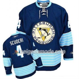 Reebok Herren Eishockey Pittsburgh Penguins Trikot Rob Scuderi 4 Blau Ausweich