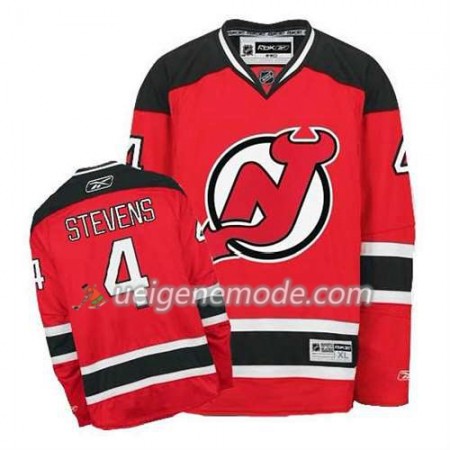 Reebok Herren Eishockey New Jersey Devils Trikot Scott Stevens #4 Heim Rot