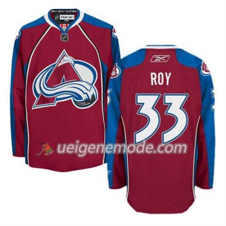 Reebok Herren Eishockey Colorado Avalanche Trikot Patrick Roy #33 Heim Rot