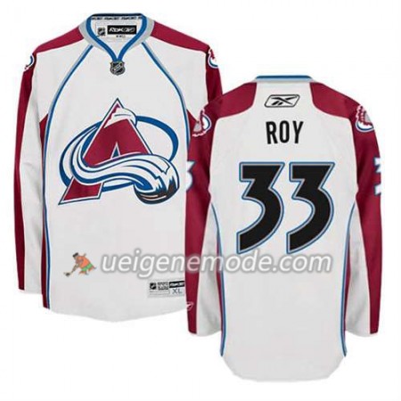 Reebok Herren Eishockey Colorado Avalanche Trikot Patrick Roy #33 Auswärts Weiß
