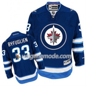 Reebok Herren Eishockey Winnipeg Jets Trikot Dustin Byfuglien #33 Heim Blau