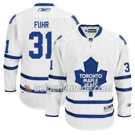 Reebok Herren Eishockey Toronto Maple Leafs Trikot Grant Fuhr #31 Auswärts Weiß