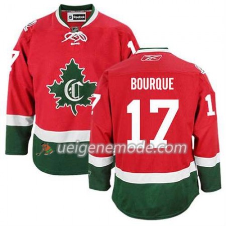 Reebok Herren Eishockey Montreal Canadiens Trikot Rene Bourque #17 Ausweich Nue Rot