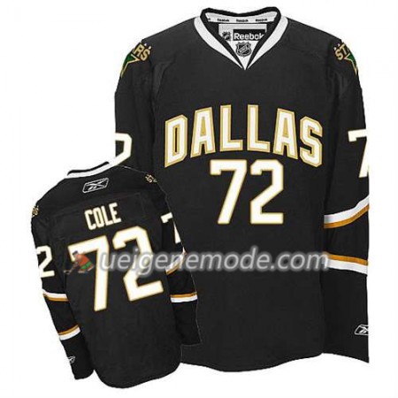 Reebok Herren Eishockey Dallas Stars Trikot Erik Cole #72 Premier Schwarz