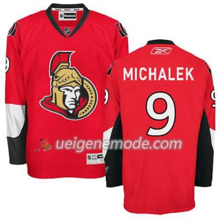 Reebok Herren Eishockey Ottawa Senators Trikot Milan Michalek #9 Heim Rot