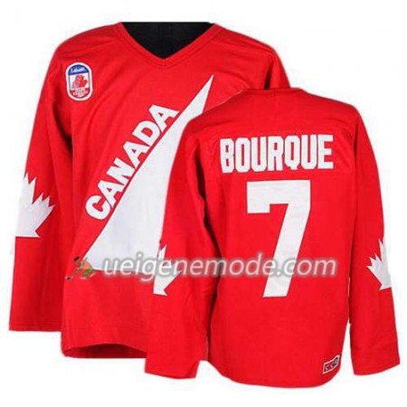 Reebok Herren Eishockey Olympic-Canada Team Trikot Ray Bourque #7 Rot