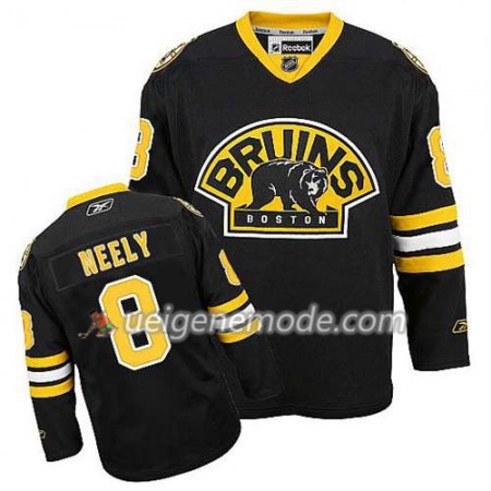 Reebok Herren Eishockey Boston Bruins Trikot Cam Neely #8 Ausweich Schwarz