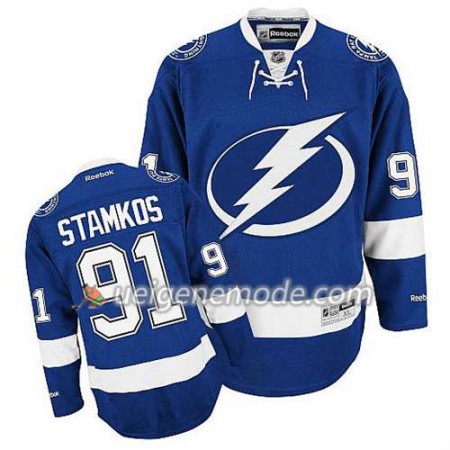 Reebok Herren Eishockey Tampa Bay Lightning Trikot Steven Stamkos #91 Heim Bleu