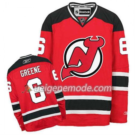 Reebok Herren Eishockey New Jersey Devils Trikot Andy Grüne #6 Heim Rot