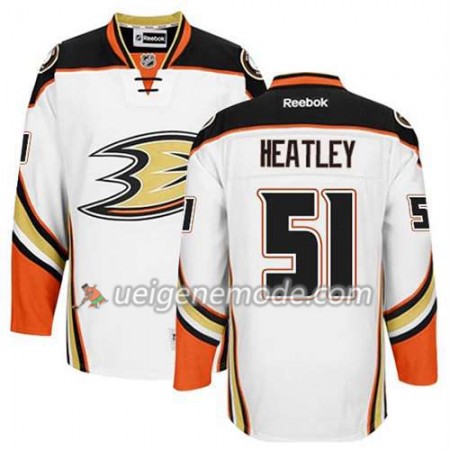 Reebok Herren Eishockey Anaheim Ducks Trikot Dany Heatley #51 Auswärts Weiß
