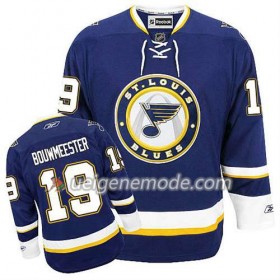 Reebok Herren Eishockey St. Louis Blues Trikot Jay Bouwmeester #19 Ausweich Blau