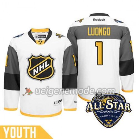 Kinder 2016 All Star Eishockey Premier-Florida Panthers Trikot Roberto Luongo #1 Weiß