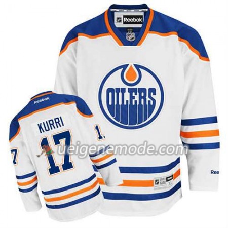 Reebok Herren Eishockey Edmonton Oilers Trikot Jari Kurri #17 Auswärts Weiß