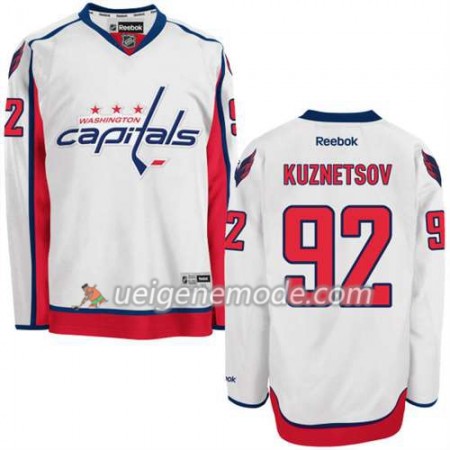 Reebok Herren Eishockey Washington Capitals Trikot Evgeny Kuznetsov #92 Premier Auswärts Premier