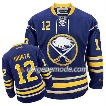 Reebok Herren Eishockey Buffalo Sabres Trikot Brian Gionta #12 Heim Blau