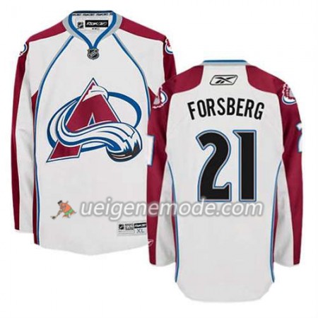 Reebok Herren Eishockey Colorado Avalanche Trikot Peter Forsberg #21 Auswärts Weiß