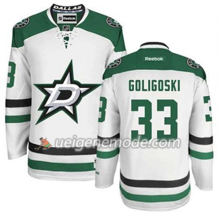 Reebok Herren Eishockey Dallas Stars Trikot Alex Goligoski #33 Auswärts Weiß