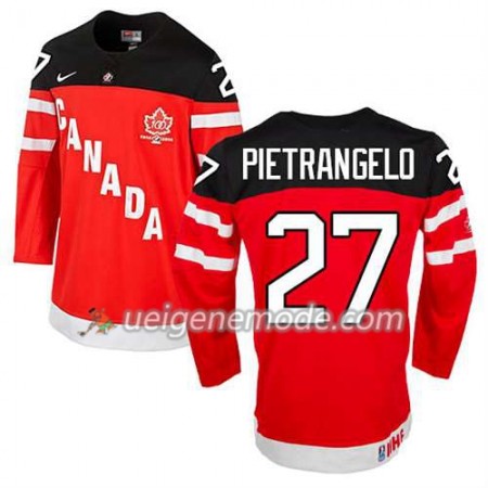 Reebok Herren Eishockey Olympic-Canada Team Trikot Alex Pietrangelo #27 100th Anniversary Rot