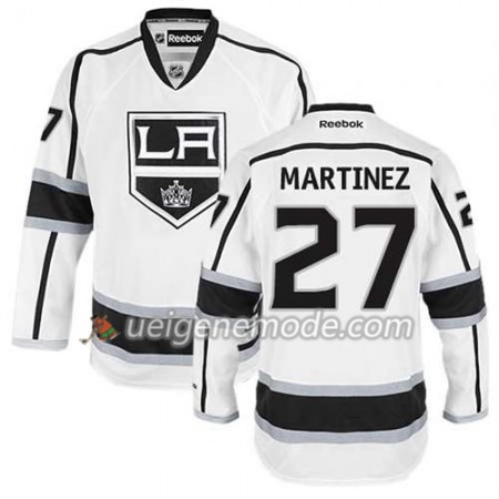 Reebok Dame Eishockey Los Angeles Kings Trikot Alec Martinez #27 Premier Auswärts Weiß
