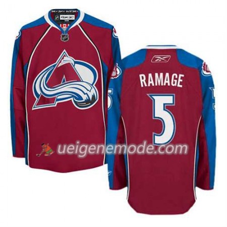 Reebok Herren Eishockey Colorado Avalanche Trikot Rob Ramage #5 Heim Rot