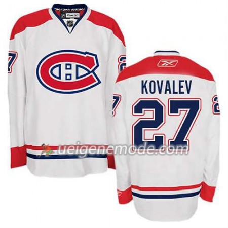 Reebok Herren Eishockey Montreal Canadiens Trikot Alexei Kovalev #27 Auswärts Weiß
