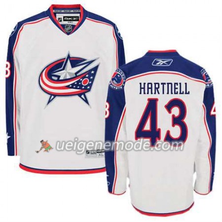 Reebok Herren Eishockey Columbus Blue Jackets Trikot Scott Hartnell #43 Auswärts Weiß