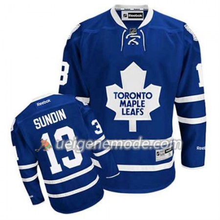 Reebok Herren Eishockey Toronto Maple Leafs Trikot Mats Sundin #13 Heim Blau